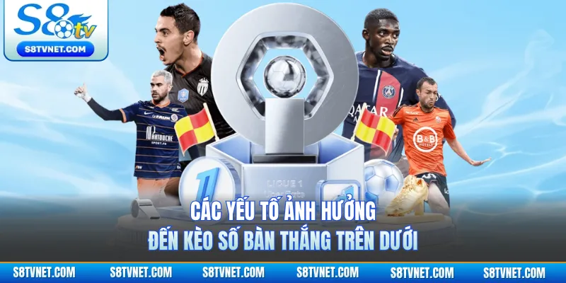 Các yếu tố ảnh hưởng đến kèo số bàn thắng trên dưới 